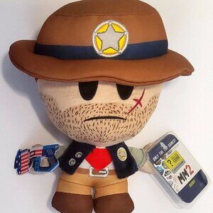 ROBLOX DevSeries 8" Sheriff Collector Plush Murder Mystery 2 with DLC Code